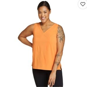 Eddie Bauer Vibrant peach Sleeveless Top